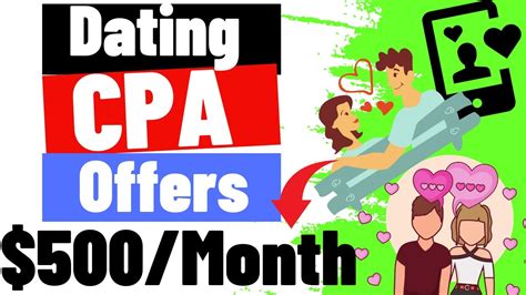 cpa dating offer promote